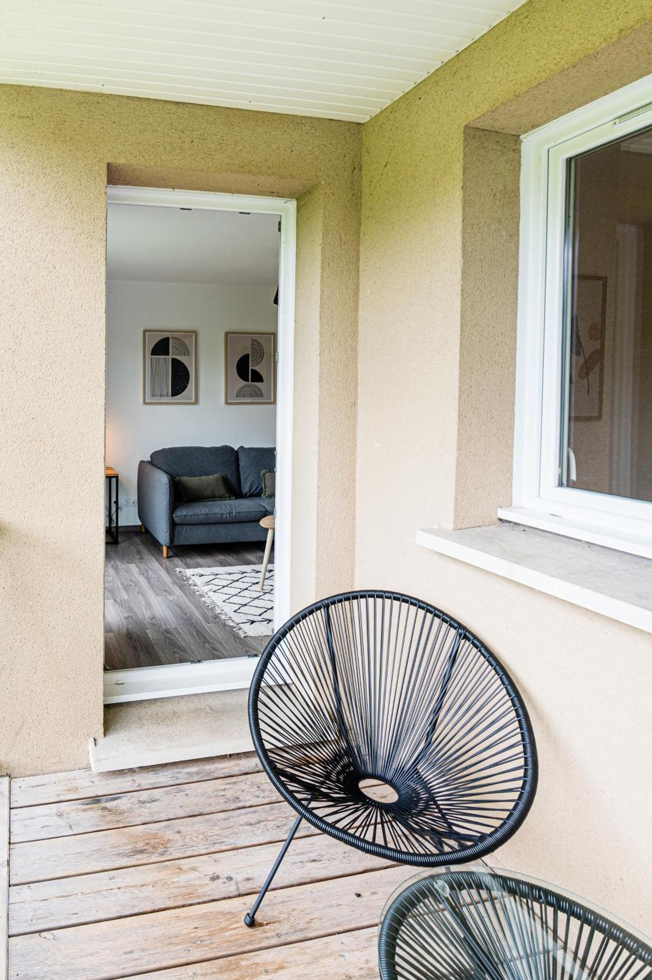 Appartement Cosy 5 Mins Honfleur Piscine Terrasse Équemauville Exterior foto